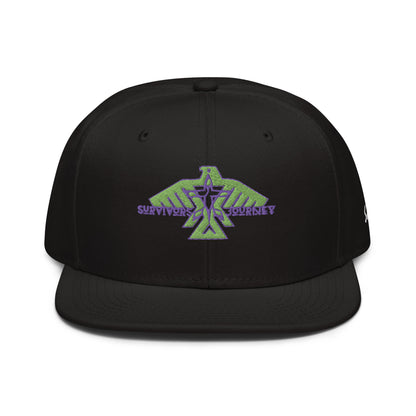 S.J. Logo Snapback Hat (Hulk Theme)