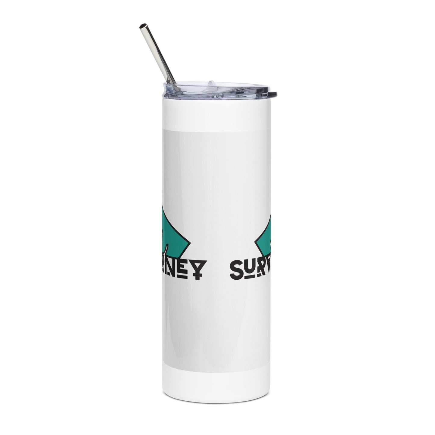 S.J. Logo Stainless steel tumbler