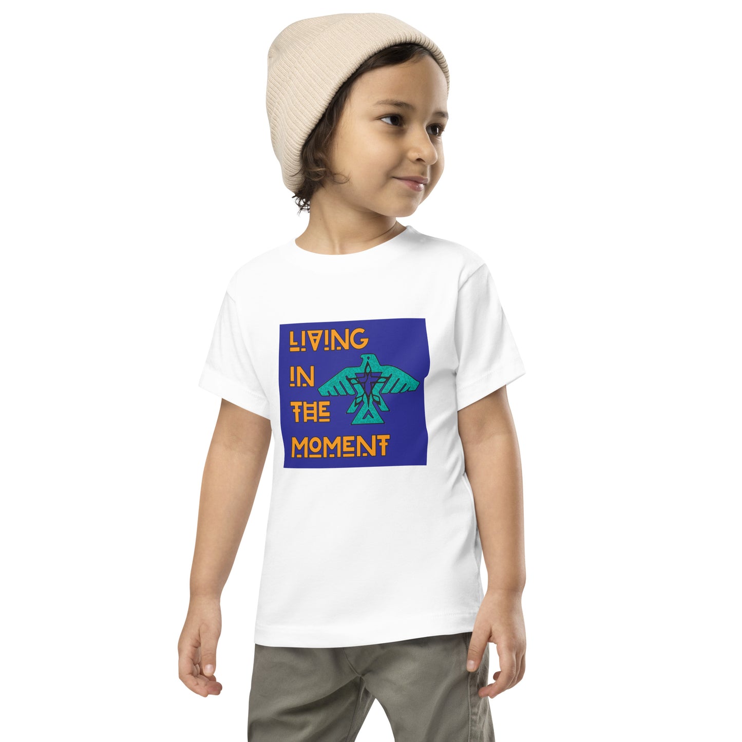 Living In The Moment Toddler Short Sleeve Tee