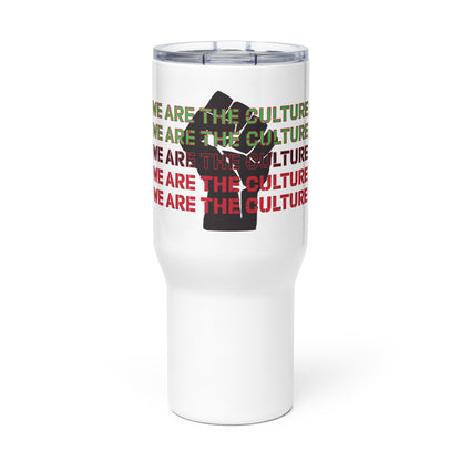 We Are The Culture Travel mug with a handle