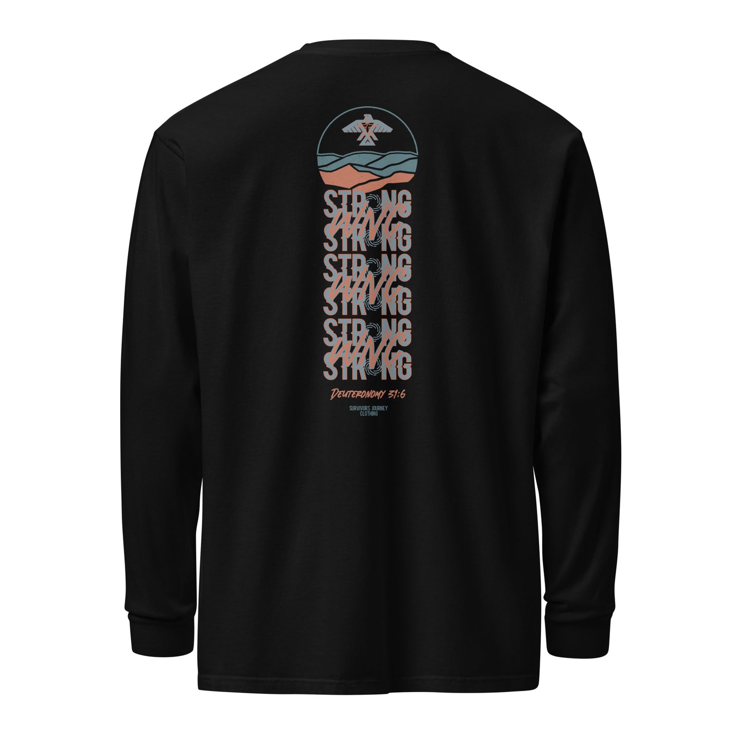 WNC Strong Mountain Banner Long Sleeve Shirt