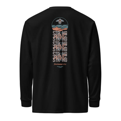 WNC Strong Mountain Banner Long Sleeve Shirt