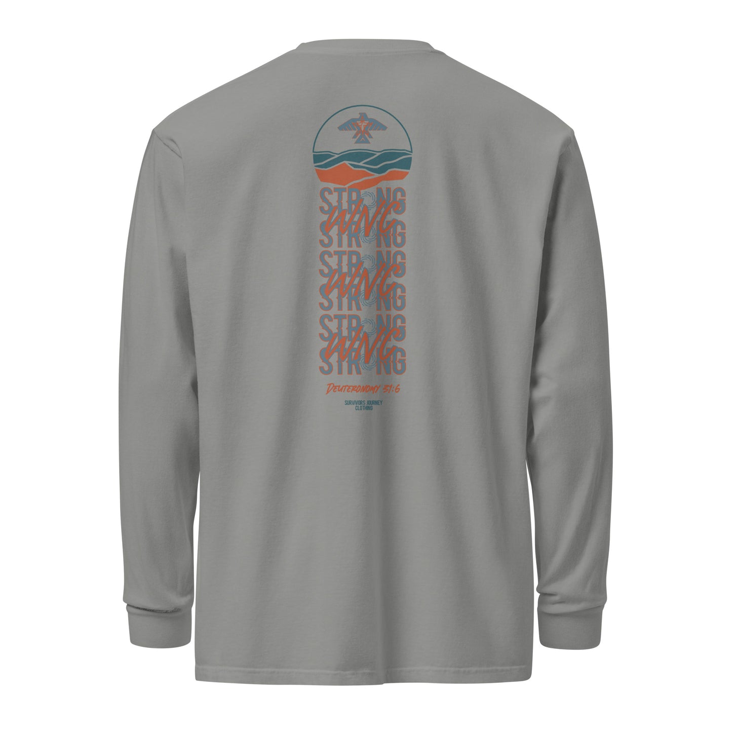 WNC Strong Mountain Banner Long Sleeve Shirt