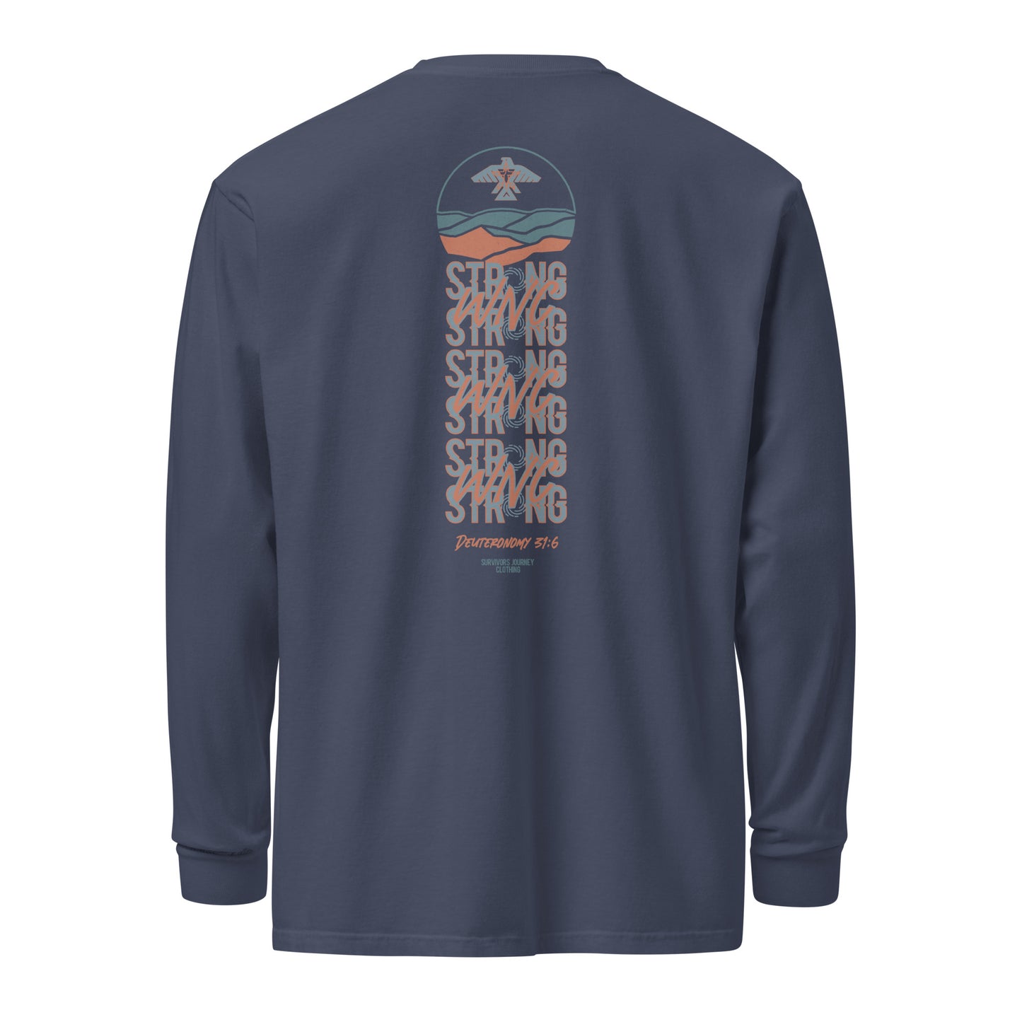 WNC Strong Mountain Banner Long Sleeve Shirt