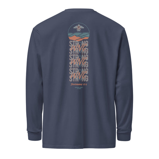 WNC Strong Mountain Banner Long Sleeve Shirt