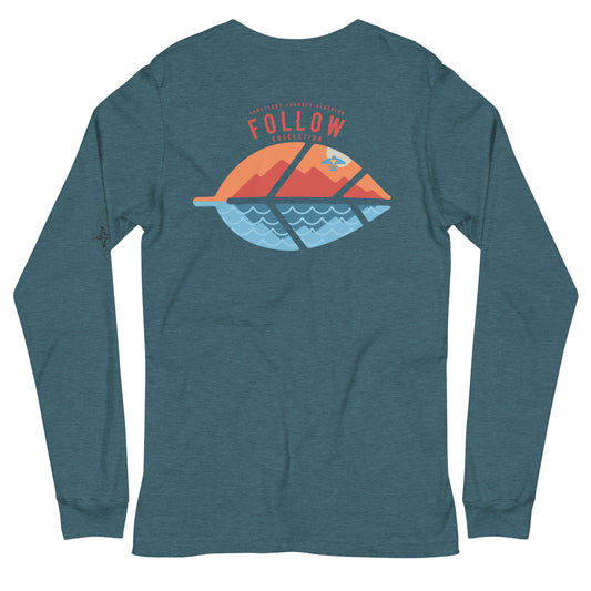 Follow Collection (Mountain to Sea) Unisex Long Sleeve Tee