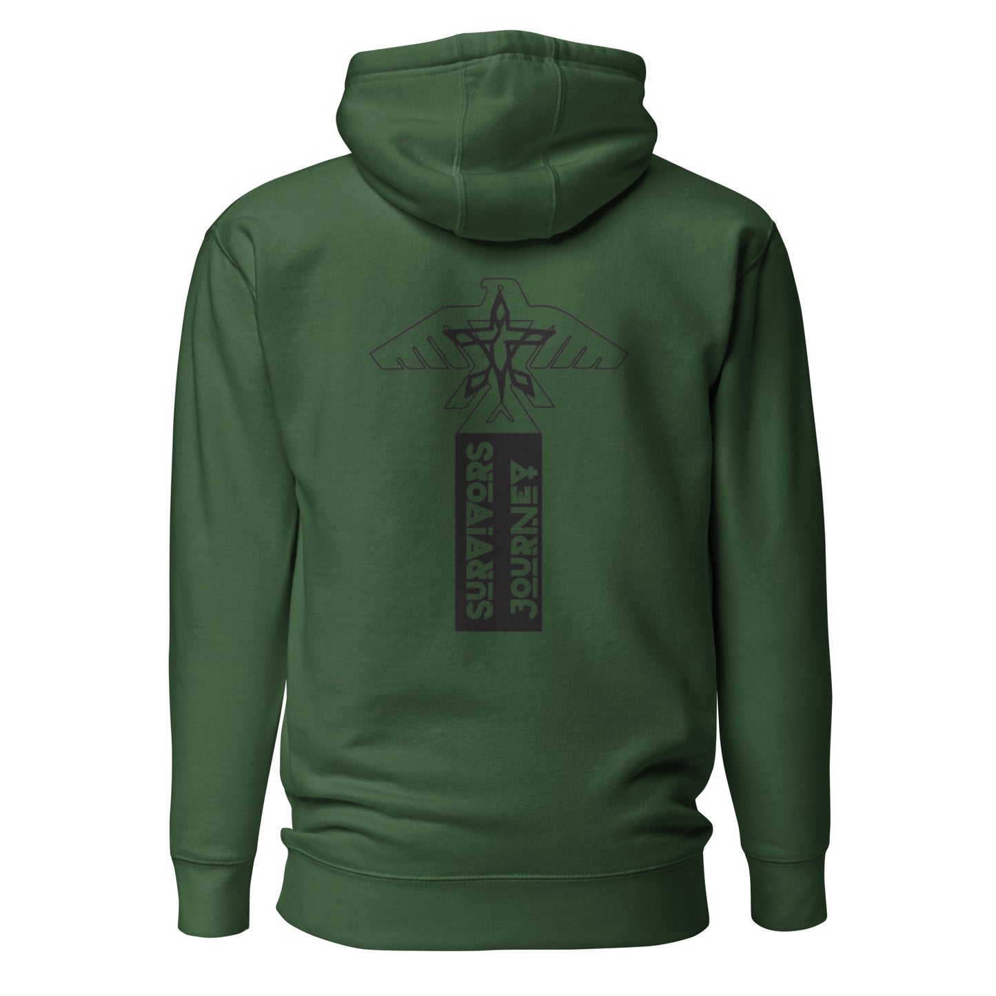 Survived By Grace Mountain View Hoodie