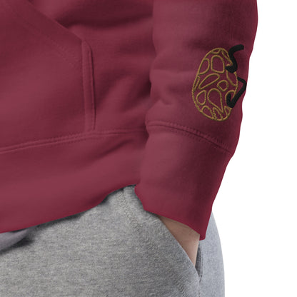 S.J. Logo Hoodie (Maroon/Old Gold/Black)