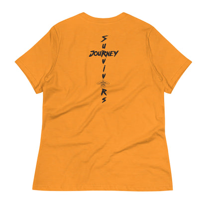 Simple S.J Logo Women's Relaxed T-Shirt