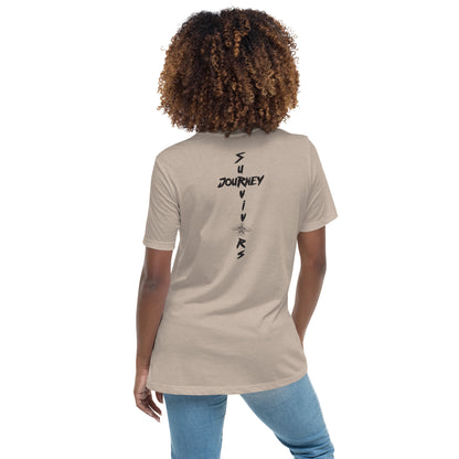 Simple S.J Logo Women's Relaxed T-Shirt