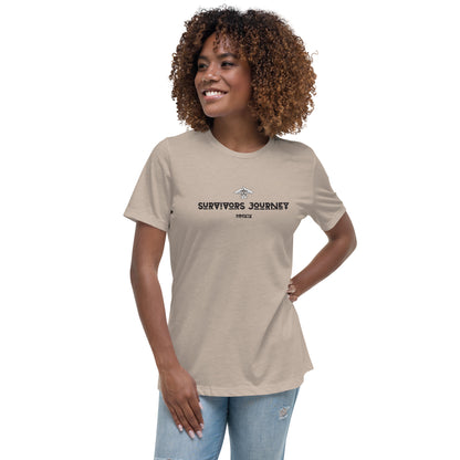 Simple S.J Logo Women's Relaxed T-Shirt