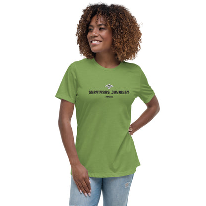 Simple S.J Logo Women's Relaxed T-Shirt