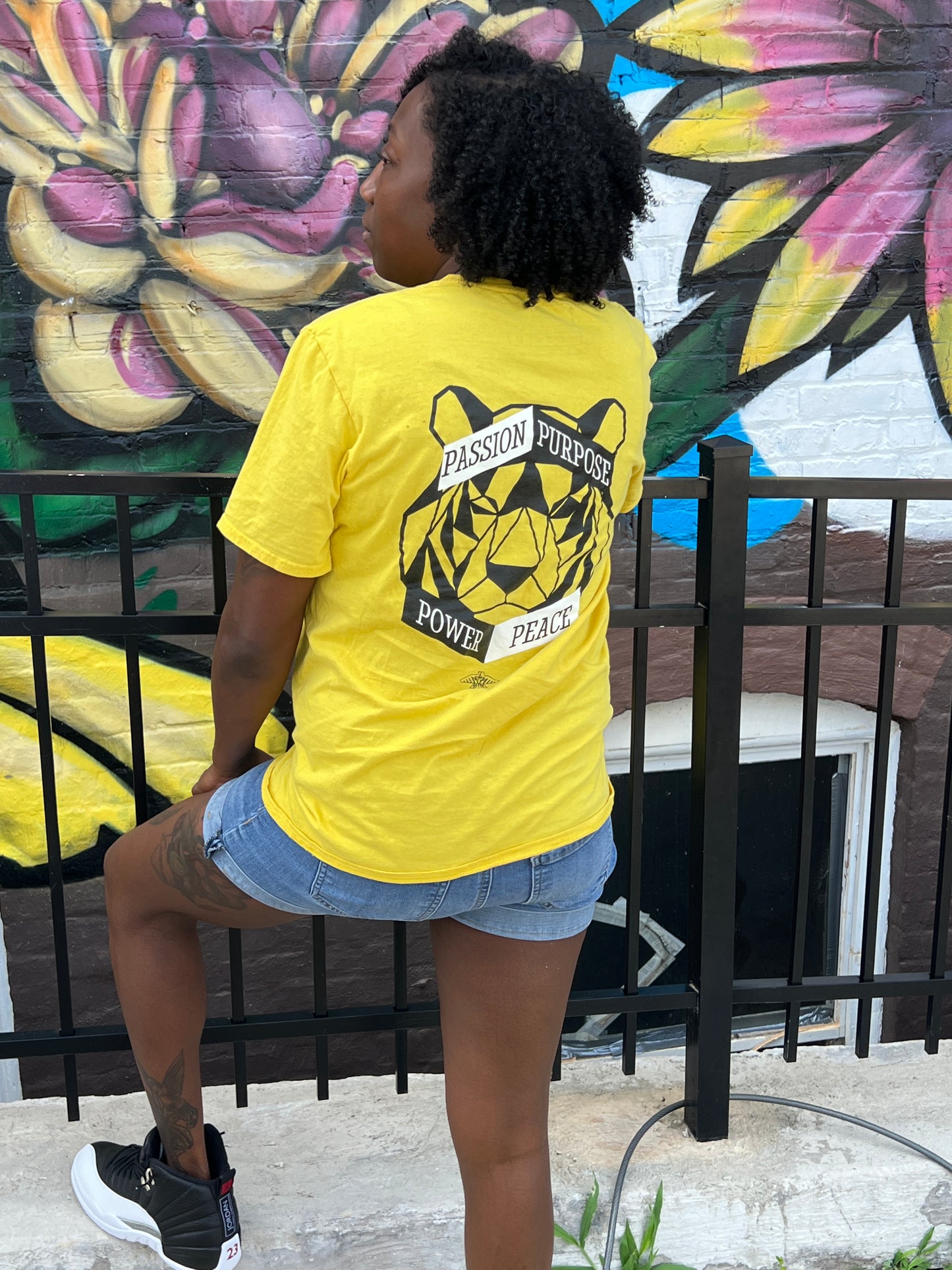 Passion Purpose Power Peace Shirt (Yellow)